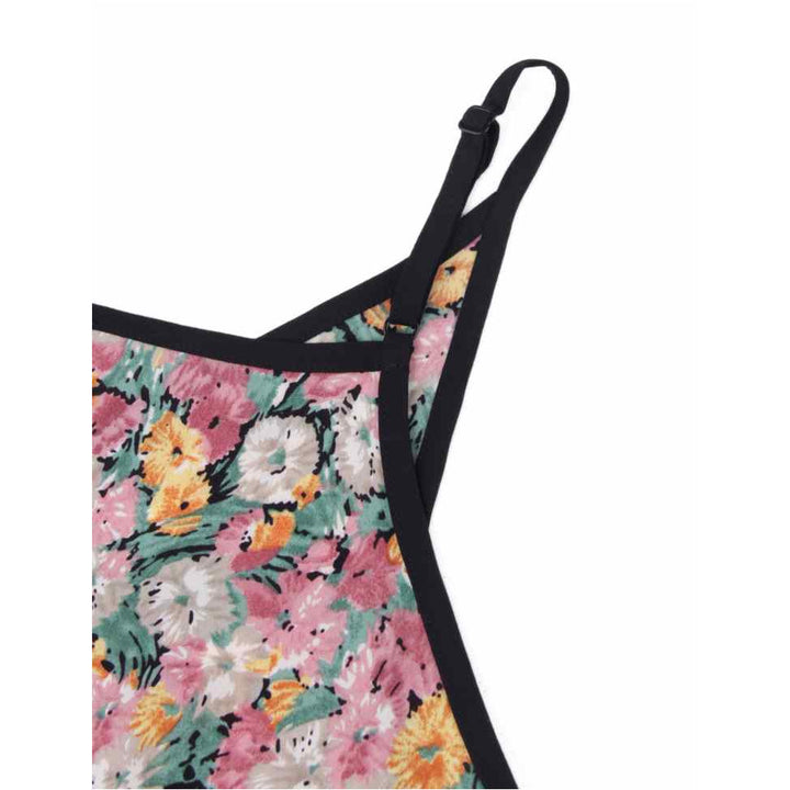 Timeson V Neck Floral Tank Top freeshipping - Timeson