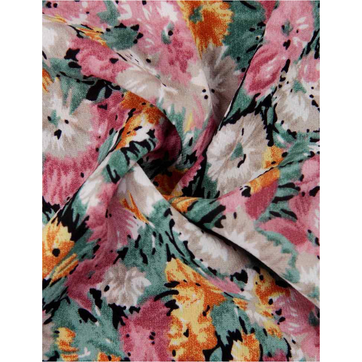 Timeson V Neck Floral Tank Top freeshipping - Timeson