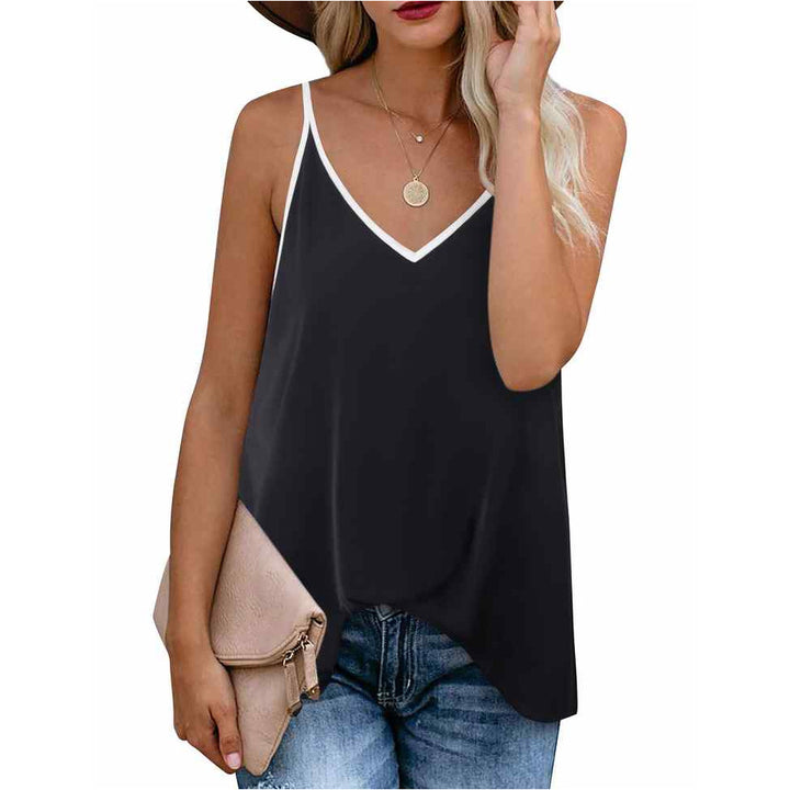Timeson V Neck Tank Top freeshipping - Timeson