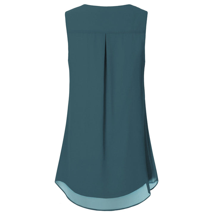 Double Layer Summer Blouse freeshipping - Timeson